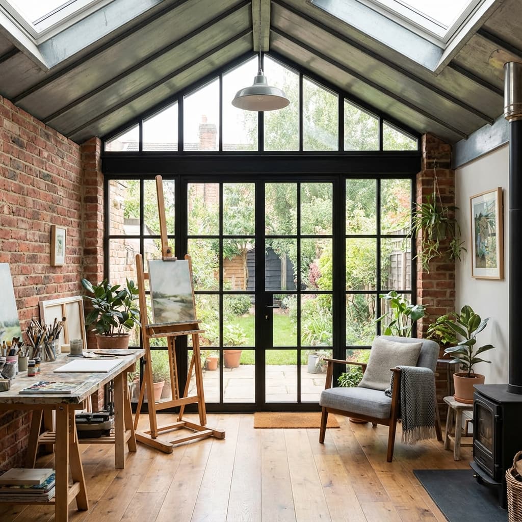 Tendance Archi : L'extension style 'Atelier d'Artiste'