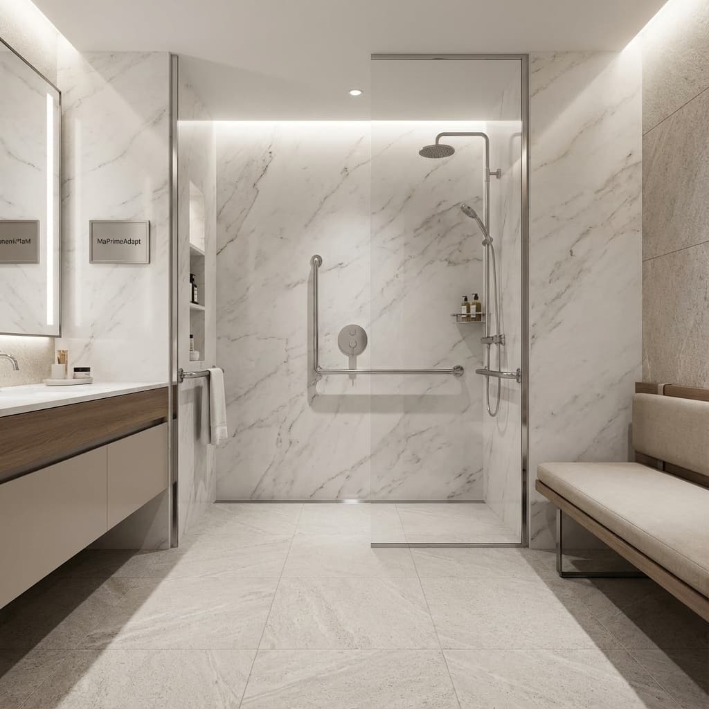 Salle de bain adaptée PMR MaPrimeAdapt